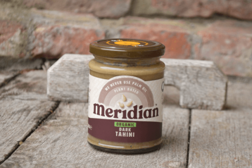 New Look Meridian Organic Dark Tahini from the Steenbergs UK online shop for organic and vegan food.