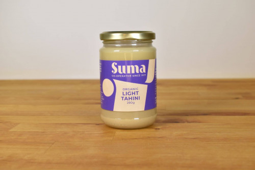 Suma Organic Light Tahini from the Steenbergs UK online shop for vegan and organic food, arabic ingredients and organic spices.