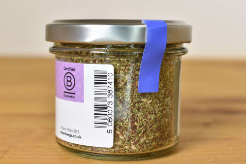Steenbergs Za'atar Spice Mix is blended in small batches by hand at the Steenbergs Spice Factory in North Yorkshire, UK