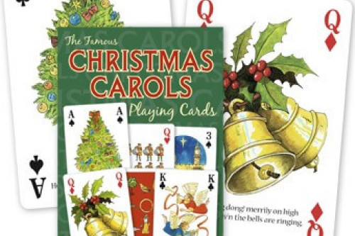 Buy these Christmas Carol Playing Cards from the Steenbergs UK online shop.
