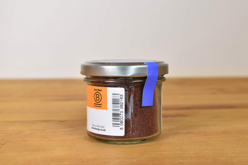 Steenbergs Sumac Spice in Glass Jar from the Steenbergs UK online spice shop specialising in Arabic spices.