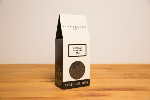 Steenbergs Russian Caravan Loose Leaf Tea Blend from the Steenbergs UK online shop for loose leaf teas and infusers.