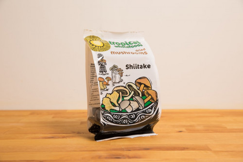 Dried Shiitake Mushrooms 50g Tropical Wholefoods from the Steenbergs UK online shop for ethical food and groceries.