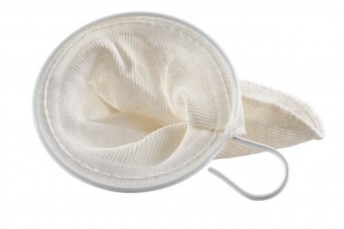 Agatha Bester One Cotton Tea filter / tea bag  - reusable - available from the Steenbergs UK online shop for tea accessories.