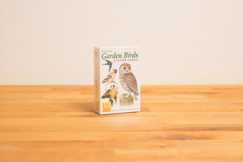 Heritage Playing Cards - The Famous Garden Birds Playing Cards, Illustrated, from the Steenbergs UK online shop for nature illustrated playing cards.
