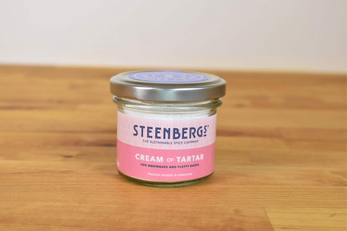 New look Steenbergs Cream of Tartar, part of the Steenbergs UK baking range.