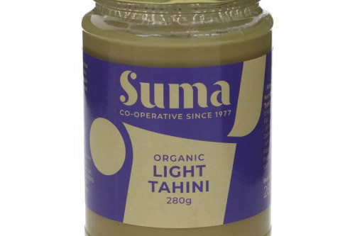 Suma Organic Light Tahini from the Steenbergs UK online shop for organic food, arabic ingredients and organic spices.
