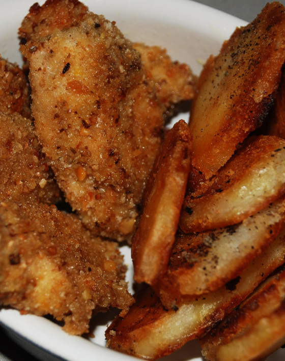 Chicken Nuggets And Chips Recipe