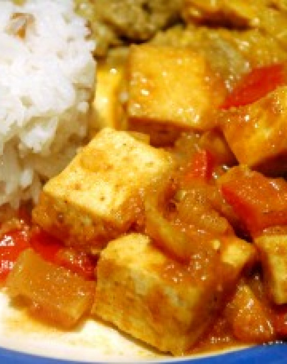 Vegetarian Tofu Balti Curry Recipe