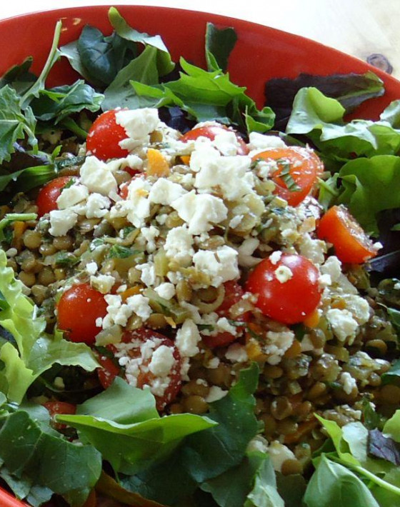 Herby Lentil Salad Recipe