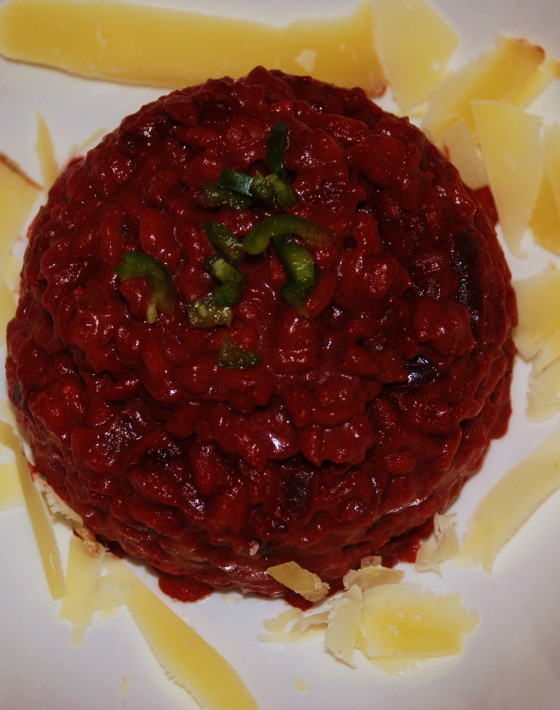 Beetroot and Goats Cheese Risotto Recipe