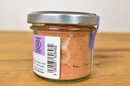 Sabrina Ghayour's new Bazaar Spice Blend packed with flavour and available at Steenbergs.