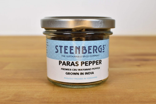 Para's Pepper, Probably the best pepper in the world, available from the Steenbergs UK online sustainable spice shop.