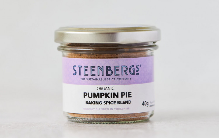Organic Pumpkin Pie Spice Seasoning 40g Steenbergs