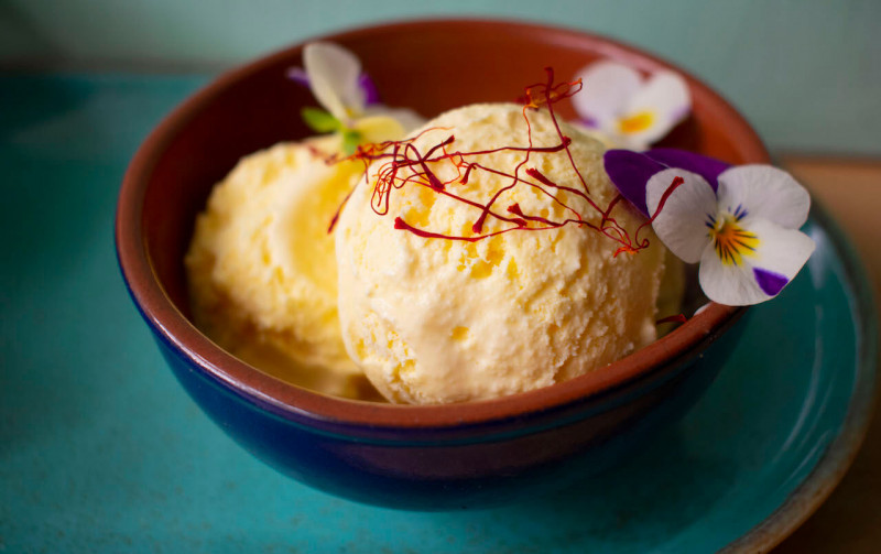 Saffron Ice Cream Recipe