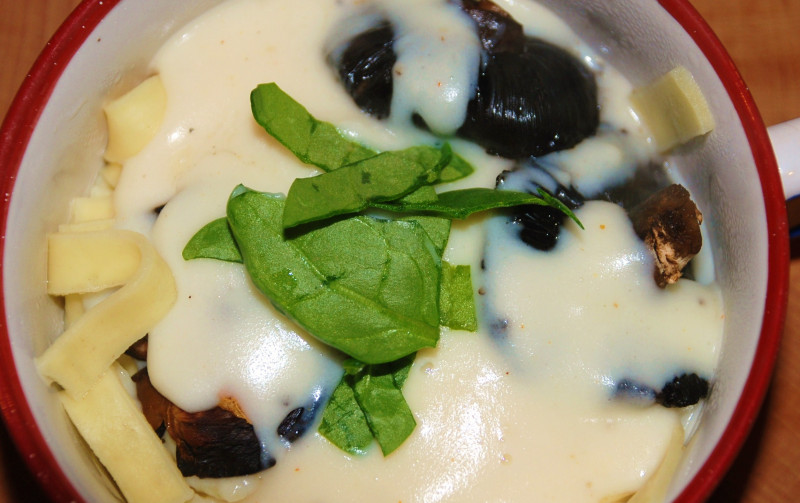 Tagliatelle with Mushroom and Truffle Sauce Recipe